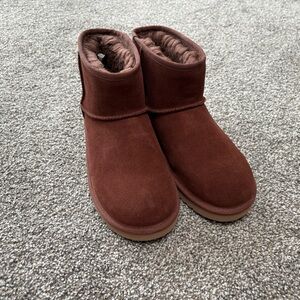 Cozy Brown Ankle Boots